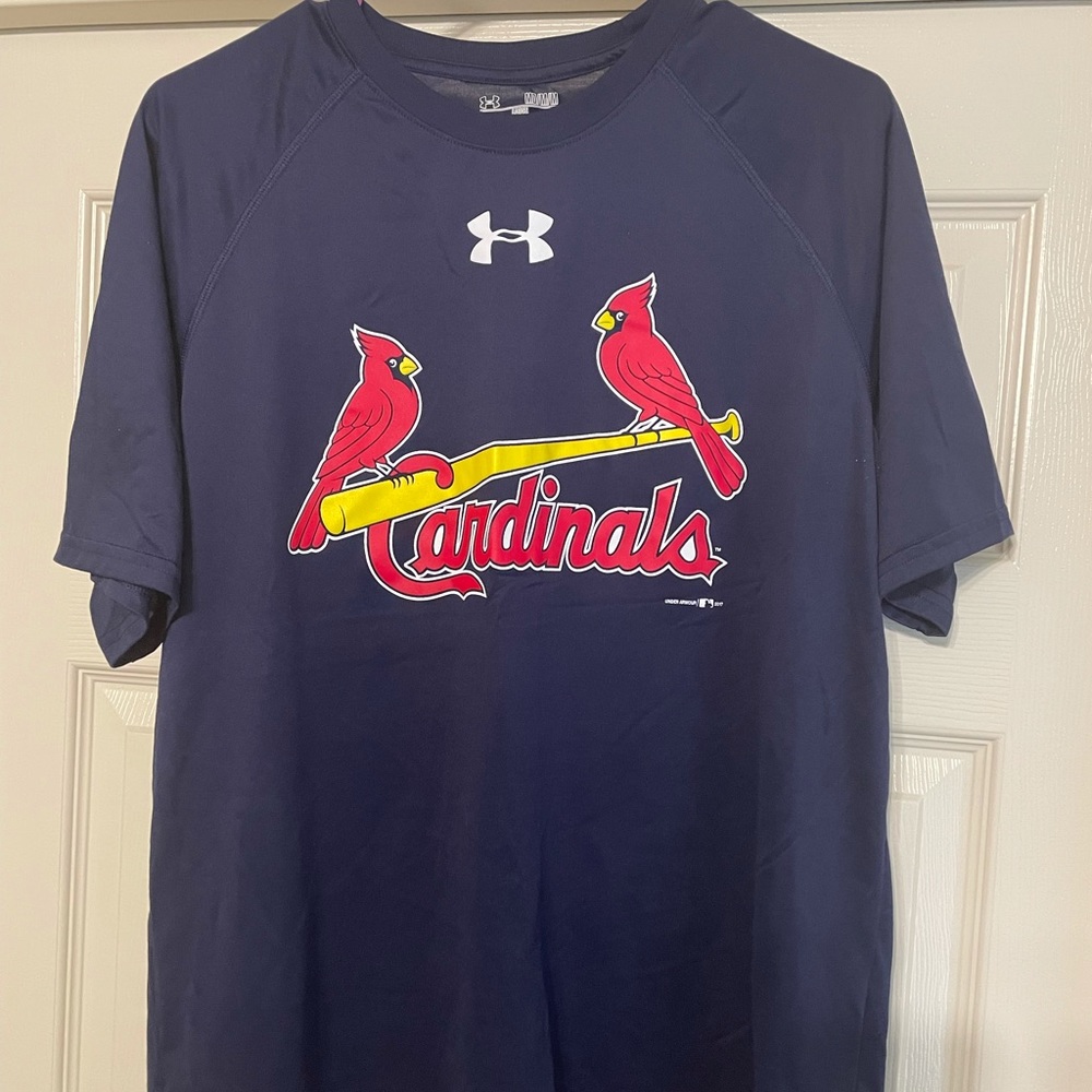 St. Louis Cardinals Under Armour heat gear shirt